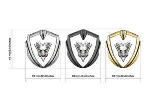 Silicone Emblem Badge Customizable Force Style